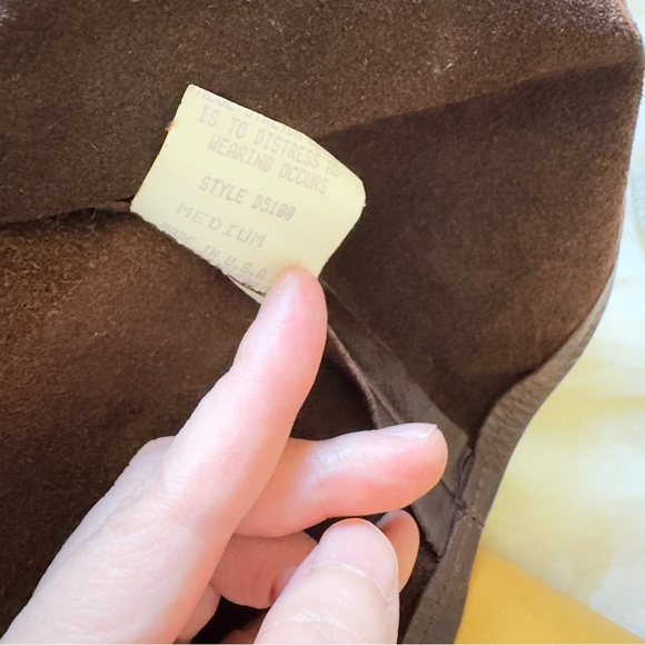 Vintage Bisou Bisou Genuine Leather Cropped Vest M - Picture 11 of 11